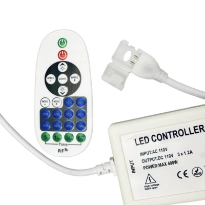 AC110V Dimmer and Remote Control / Set Adapt for LED Waterproof Cob Light Strip - Image 1 of 4