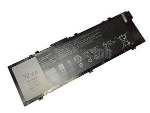 Nueva batería de repuesto 72Wh T05W1 se adapta a la serie Dell Precision M7710 - Imagen 1 de 2