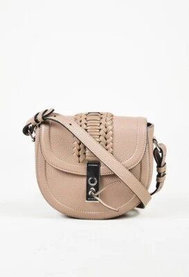 Bolso de Mano ALTUZARRA Ghianda Saddle Visón Cuero Granulado Usado en Excelente Condición Foto 1 de 2