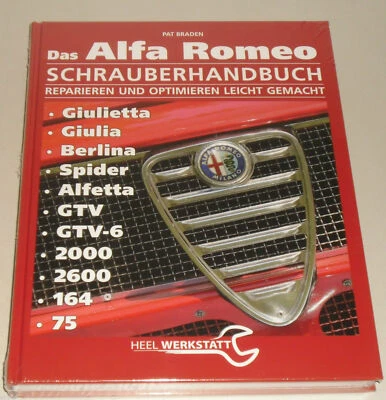 Manuale Riparazione Schrauberhandbuch Alfa Romeo Giulia Ragno Gtv 1600 2000 2600 - Immagine 1 di 2