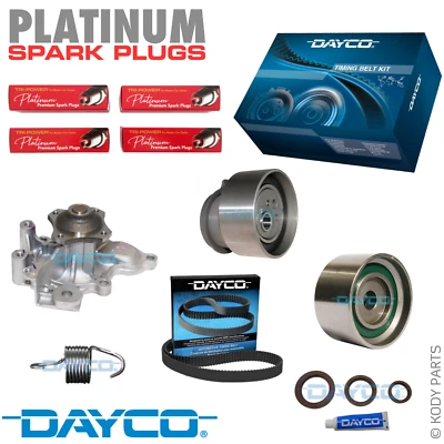 TIMING BELT KIT, WP & PLATINUM PLUGS for Mazda 323 Astina & Protege 1.8L BJ FPDE - image 1 of 2