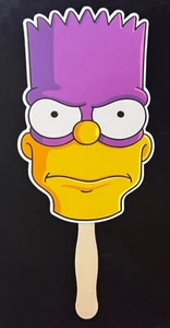 Matt Groening "The Simpsons" Bartman Fan Mask 2014 Comic Exclusive Promo 14 SDCC - Picture 1 of 2