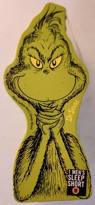 Dr. Seuss ~ Para hombres ~ Pantalones cortos para dormir ~ El Grinch ~ Medianos en lata de coleccionistas Foto 1 de 2
