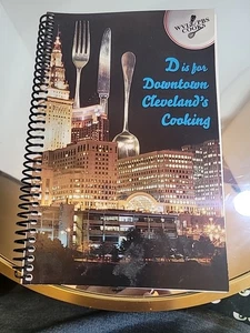 Wviz PBS, D Is For Downtown Cleveland Cooking Book Vintage 2013 - Picture 1 of 7