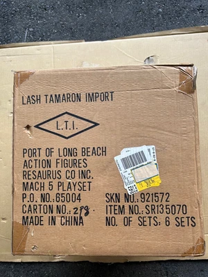 ESTUCHE de 6 JUEGO MACH 5 de 2002-ish ~ NUNCA ABIERTO ~ Último estuche en el planeta Foto 1 de 4