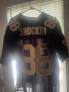 Jeremy Shockey 2010 Superbowl XLIV Men's 48 Large NFL Jersey New Orleans Saints - Picture 1 of 6