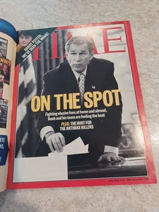 Time Magazine November 5, 2001 Bush On The Spot & Harry Potter - Imagen 1 de 3