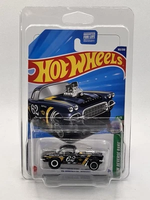 Rastrillo inverso Corvette Gasser HW 2025 Hot Wheels Super Treasure Hunt '62 #182/250 Foto 1 de 3