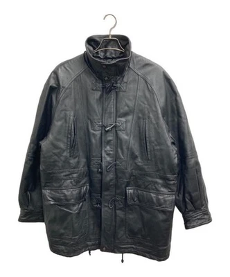 ST JOHN'S BAY                    leather coat black - Image 1 of 4