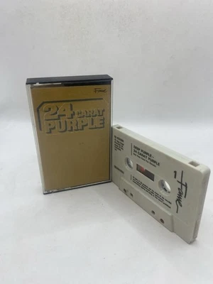DEEP PURPLE - 24 CARAT PURPLE (UK CASSETTE TAPE) - Image 1 of 4