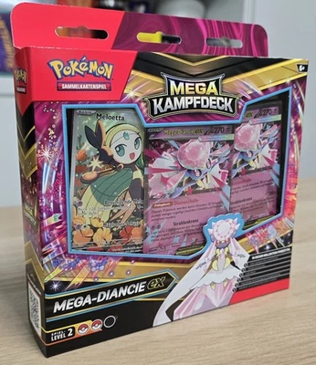 Pokemon Mega Kampfdeck Mega-Diancie inkl. Meloetta Deutsch NEU OVP Vorverkauf - Bild 1 von 3