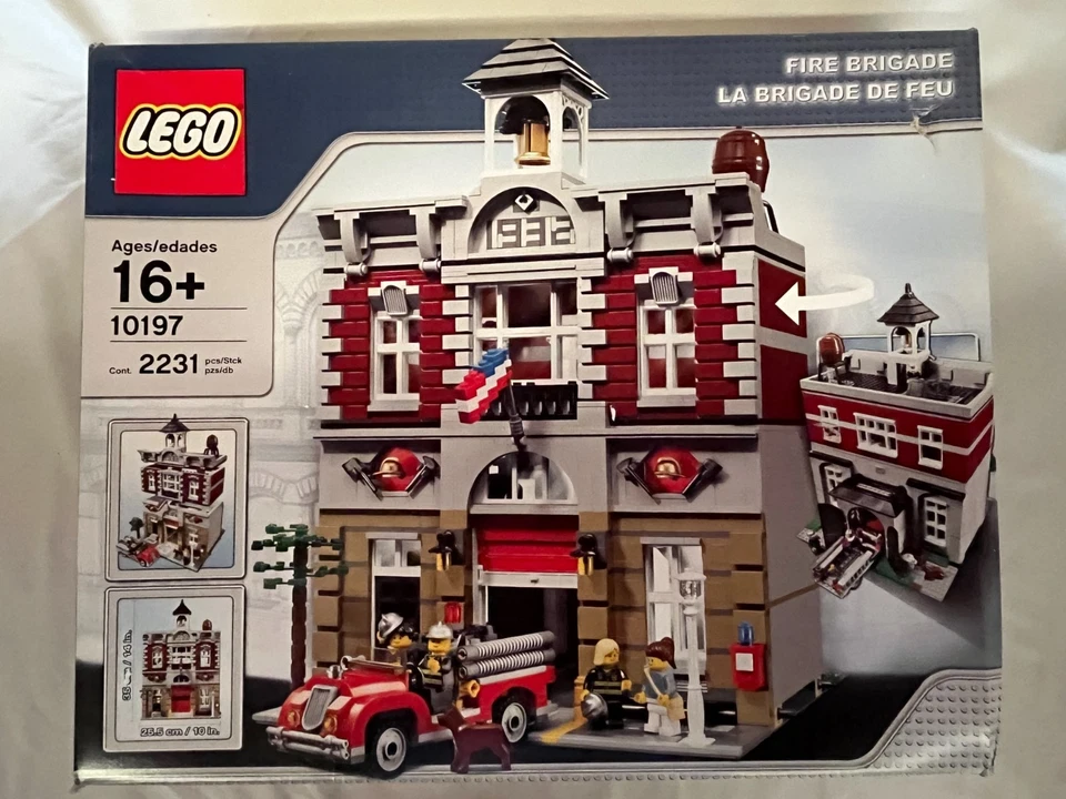 LEGO Modelos Avanzados: Bomberos (10197) (RARO - JUEGO RETIRADO) Foto 1 de 4