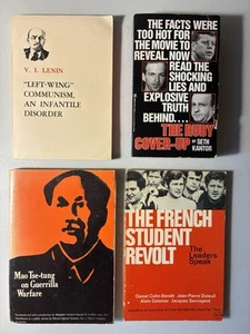 The Ruby Cover-Up Mao Tse-tung Lenin French Student Revolt Vintage Book Lot READ - Imagen 1 de 15
