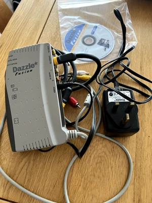 Dazzle Fusion Digital Media Video Capture Device Converter Home Video Movies - Image 1 of 4