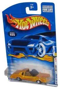 Hot Wheels 2001 First Editions Yellow Montezooma Die-Cast Toy Car #035 - Picture 1 of 1