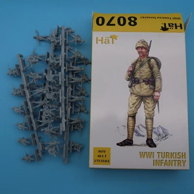 HaT Miniaturas 1/72 Primera Guerra Mundial Infantería Turca Conjunto de Figuras COMPLETO EN CAJA Foto 1 de 2