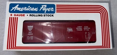 S-Gauge Lionel American Flyer 6-48800 Wabash Box Car - NIB - Image 1 of 3
