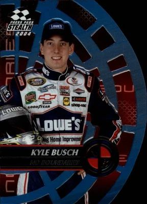 2004 Press Pass Stealth No Boundaries #NB2 Kyle Busch - Racing - Image 1 of 2