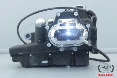 Harley Road Glide 2009 conjunto de transmisión de 6 velocidades negro arrugado #4081 Foto 1 de 4