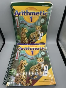 Abeka Arithmetic 1 Grade 1 Teacher Edition & Teacher Key 2nd Edition - Picture 1 of 4