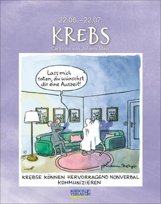 KORSCH VERLAG GMBH Krebs 2026 | Korsch Verlag | Kalender | Spiralbindung | 13 S. | Deutsch | 2026