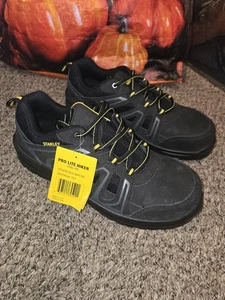 NWOB STANLEY PRO LITE HIKER STEEL TOE WORK SHOE/BOOT/US MENS SIZE 10.5/ NEW  - Picture 1 of 11