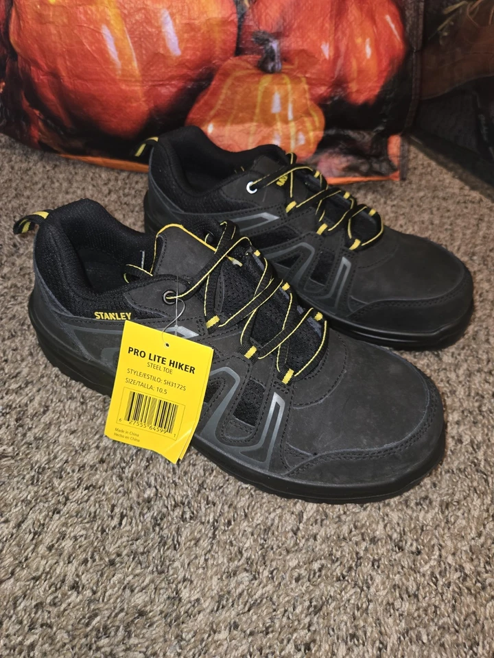 NUEVO SIN CAJA STANLEY PRO LITE EXCURSIONISTA PUNTERA DE ACERO ZAPATO DE TRABAJO/BOTA/EE. UU. PARA HOMBRES TALLA 10.5/ NUEVO  Foto 1 de 4