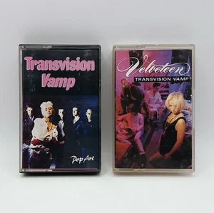 Transvision Vamp - Cassette Tape Album Bundle / Job Lot - 2 X Tapes  Wendy James - Picture 1 of 6