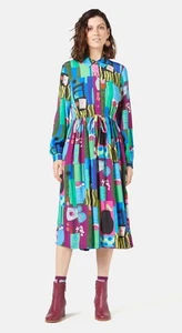 Gorman Collage Notes Dress Size 12 - Picture 1 of 12