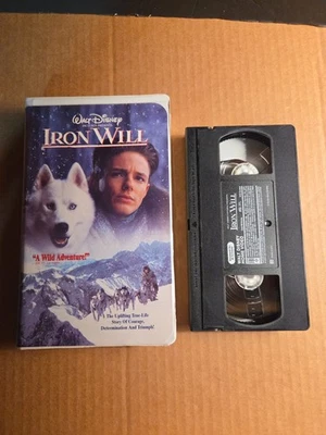 Disney’s Iron Will (VHS, 1994) Clamshell Foto 1 de 4