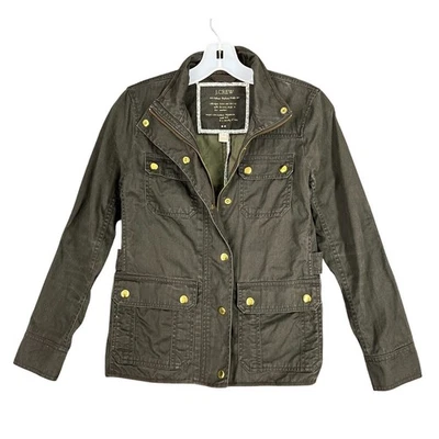 Chaqueta de campo J Crew para mujer Everett relajada novio XS tareas granero trabajo ropa exterior Foto 1 de 4
