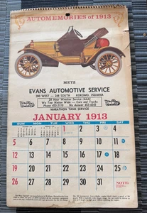1969 - VINTAGE KALENDER VON 1969 - 1913 AUTOS - Bild 1 von 5