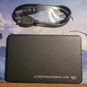 HGST 2.5" USB External 320GB Hard Drive w Cable Z7K500-320 - Picture 1 of 2