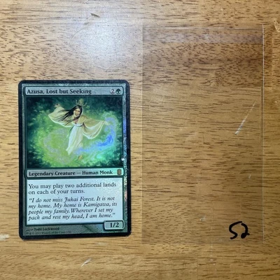 🌳 Azusa, Lost but Seeking MTG - Oversize Commander's Arsenal - CM1  Foil - L52 - Image 1 of 4