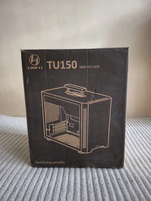 Lian Li TU 150 Mini itx Case. New. Boxed. Black. - Image 1 of 4