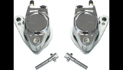 Drag Chrome 左右前制动卡钳 Harley Sportster 1100 86-87 — 第 1/4 张图片