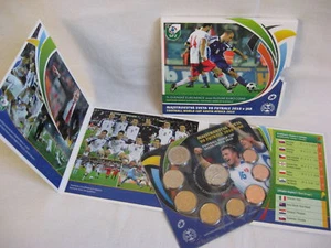 SLOWAKEI 2010 KMS MÜNZEN SATZ COIN SET ST BU - FIFA FUßBALL WM IN SÜDAFRIKA - - Bild 1 von 3