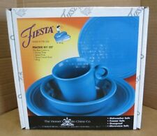FIESTA 831 327 PEACOCK BLUE 4-PIECE DINNERWARE PLACE SETTING SET NEW IN BOX