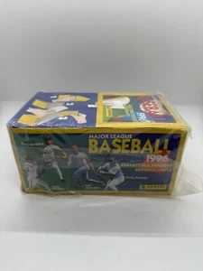 1996 PANINI STICKERS BASEBALL BOX Cellophane Sealed 100 Packs  6 STICKERS EACH - Picture 1 of 4