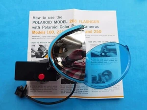 VINTAGE POLAROID FLASH KIT #268 WITH INSTRUCTIONS WORKING - Picture 1 of 8