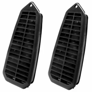 1968 1969 Camaro Firebird Full Door Jamb Vent Grille Pair w/Baking Vent & Flap - Picture 1 of 1