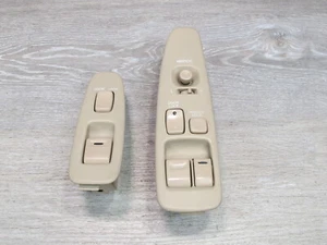 92-00 LEXUS UZZ30L SC300 SC400 LEFT & RIGHT DOOR WINDOW MIRROR SWITCH SET OEM - Bild 1 von 13