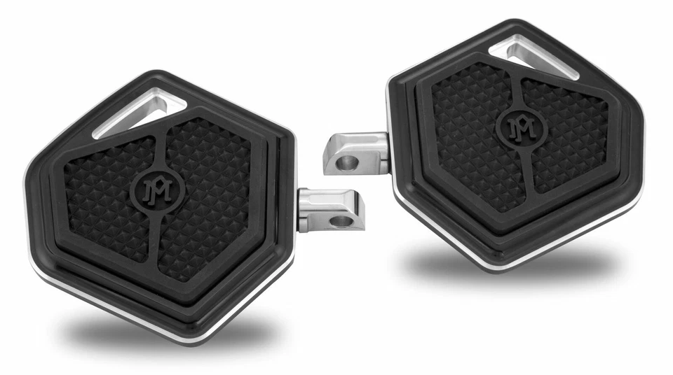 Performance Machine PM Superlight Mini Floorboards Foot Pegs Harley Mount Preto - Imagem 1 de 1