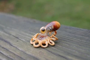 Vidrio soplado pulpo figura de vidrio pulpo vidrio océano pulpo Kraken Glass - Imagen 1 de 9