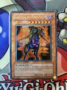 YUGIOH Swift Gaia The Fierce Knight CT1-EN004 LP (6/14/21) - Picture 1 of 1