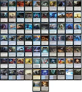 Elite Commander Toxrill Horror Deck - Dimir Blue Black - EDH -100 Card- MTG NM/M - Picture 1 of 6