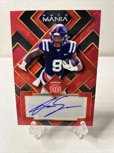 2022 Wild Card Auto Mania Jerrion Ealy Auto Kansas City Chiefs AM-SQ19 - Picture 1 of 2