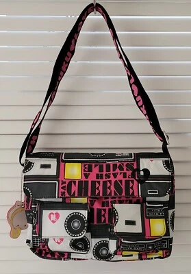 RARO Harajuku Amantes Cámara Tema Cartera Bolso Bandolera Gwen Stefani Foto 1 de 3