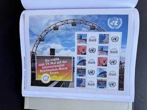 UN Personalized Stamp MNH Full Sheet (2009-1) Essen 2009 Expo Sheet 10+Labels - Picture 1 of 1