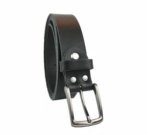 3cm Breit Herren Damen Gürtel Voll ledergürtel Rindlleder 100% echt Leder DH003 - Bild 1 von 5